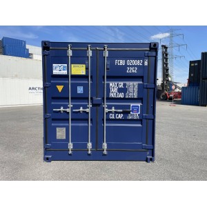 Conteneur de stockage unidirectionnel ouvert de 20 pieds RAL 5013