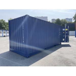 Conteneur de stockage unidirectionnel ouvert de 20 pieds RAL 5013