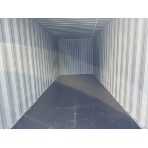 Conteneur maritime / conteneur de stockage de 20 pieds à sens unique RAL 7035