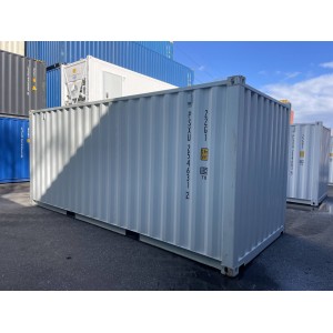 Conteneur maritime / conteneur de stockage de 20 pieds à sens unique RAL 7035