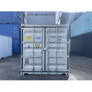 Conteneur maritime / conteneur de stockage de 20 pieds à sens unique RAL 7035
