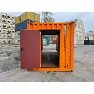 Conteneur de stockage de 20 pieds / conteneur de chantier