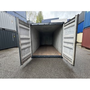 Conteneur maritime / conteneur de stockage de 20 pieds peint en RAL 7016