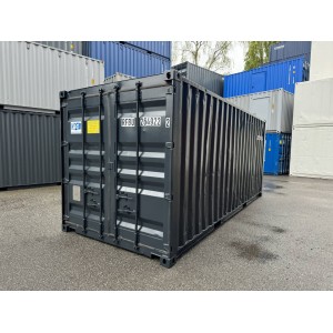 Conteneur maritime / conteneur de stockage de 20 pieds peint en RAL 7016
