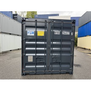 Conteneur maritime / conteneur de stockage de 20 pieds peint en RAL 7016