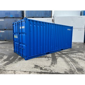 Conteneur maritime / conteneur de stockage de 20 pieds peint en RAL 5010