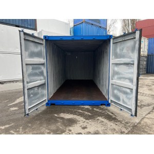 Conteneur maritime / conteneur de stockage de 20 pieds peint en RAL 5010