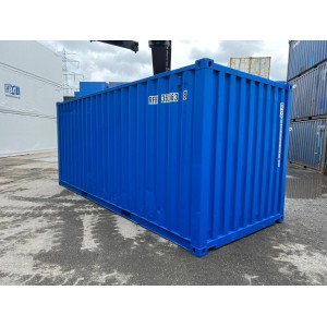 Conteneur maritime / conteneur de stockage de 20 pieds peint en RAL 5010