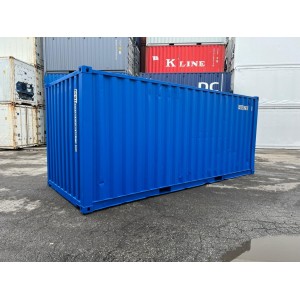 Conteneur maritime / conteneur de stockage de 20 pieds peint en RAL 5010