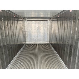 Conteneur réfrigéré Daikin de 20 pieds, construit en 2011, peint en RAL 9003
