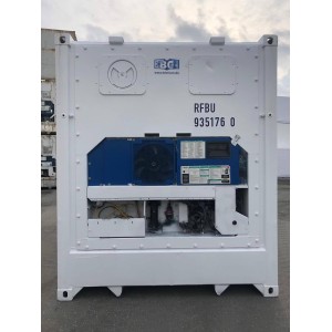 Conteneur réfrigéré HC de 40 pieds Carrier ML3 construit en 2007 peint en RAL9010
