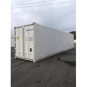 Conteneur réfrigéré HC de 40 pieds Carrier ML3 construit en 2007 peint en RAL9010