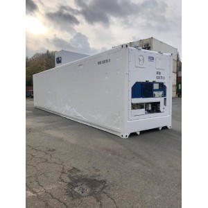 Conteneur réfrigéré HC de 40 pieds Carrier ML3 construit en 2007 peint en RAL9010
