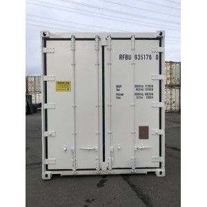 Conteneur réfrigéré HC de 40 pieds Carrier ML3 construit en 2007 peint en RAL9010
