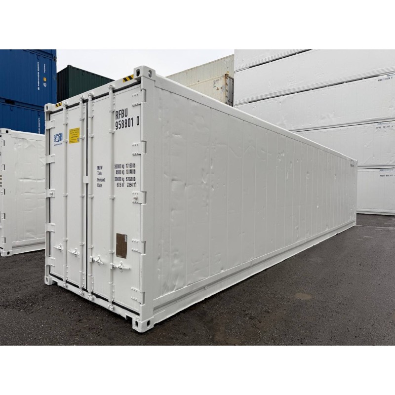 Conteneur réfrigéré High Cube RF Carrier de 40 pieds, construit en 2011, peint