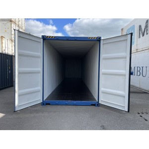 conteneur de stockage de 40 pieds de haut, aller simple Livraison rapide