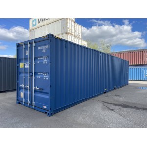 conteneur de stockage de 40 pieds de haut, aller simple Livraison rapide