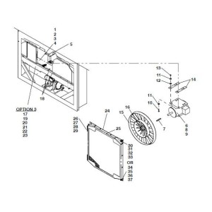 Support de moteur de ventilateur de condenseur NEUF