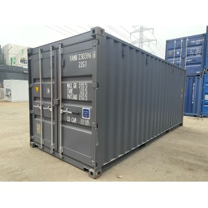 Conteneur maritime TRI DOOR de 20 pieds / 2024 / conteneur de stockage à sens unique RAL 7015